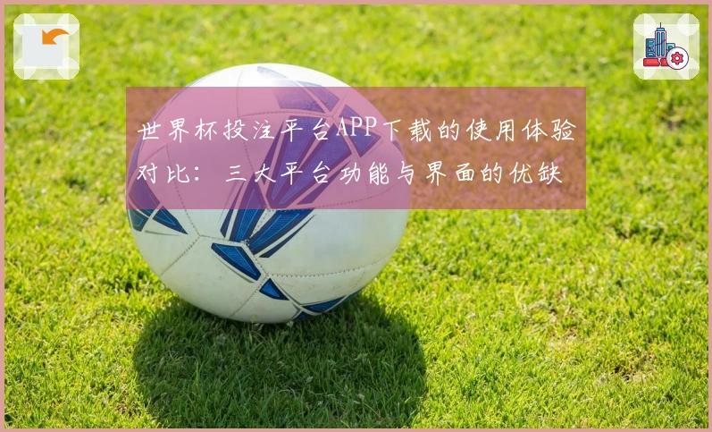 世界杯投注平台APP下载的使用体验对比：三大平台功能与界面的优缺点评测