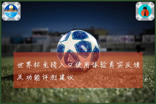 世界杯竞猜入口使用体验真实反馈及功能评测建议